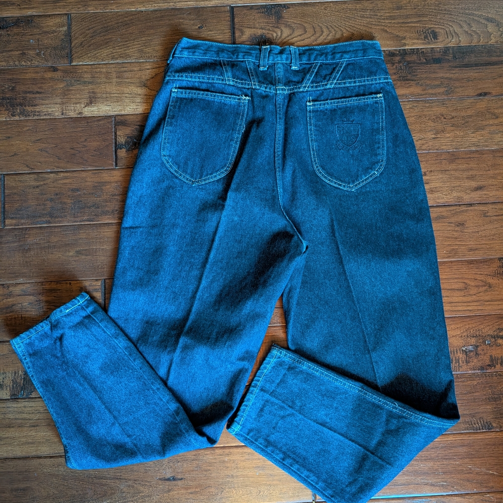 Vintage 80's PS Gitano High Waisted Women's Jeans Dark Wash Size 16 R